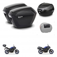 SHAD Trunk SH34 + mounting bracket suitcases sh23 accessories KIT-474012