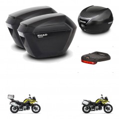 SHAD Trunk SH34 + mounting bracket suitcases sh23 accessories KIT-474018