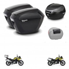 SHAD Trunk SH34 + mounting bracket suitcases sh23 accessories KIT-474020