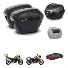 SHAD Trunk SH34 + mounting bracket suitcases sh23 accessories KIT-474022