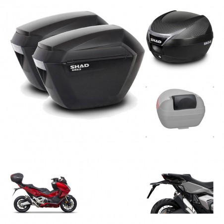SHAD Baul SH34 + soporte montaje maletas sh23 accesorios KIT-474068