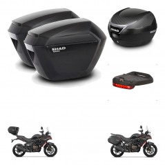 SHAD Baul SH34 + soporte montaje maletas sh23 accesorios KIT-474114