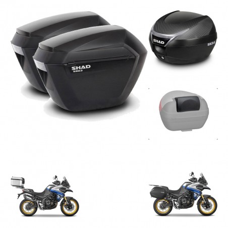 SHAD Trunk SH34 + mounting bracket suitcases sh23 accessories KIT-474148