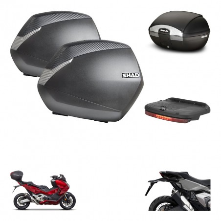 SHAD Baul SH45 + soporte montaje maletas SH36 accesorios KIT-474158