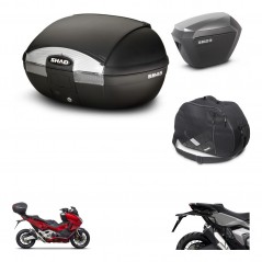 SHAD Maletas sh23 alu + soporte montaje baul SH45 accesorios KIT-474169