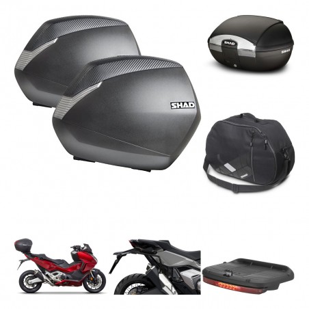 SHAD Baul SH45 + soporte montaje maletas SH36 accesorios KIT-474170