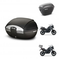 SHAD Maletas sh23 alu + soporte montaje baul SH45 KIT-474205