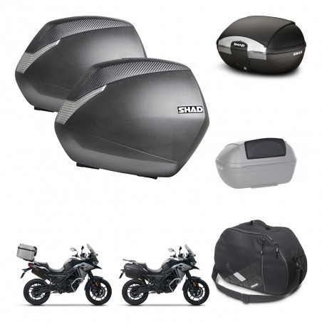 SHAD Baul SH45 + soporte montaje maletas SH36 accesorios KIT-474236