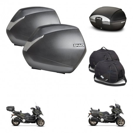 SHAD Baul SH45 + soporte montaje maletas SH36 accesorios KIT-474249