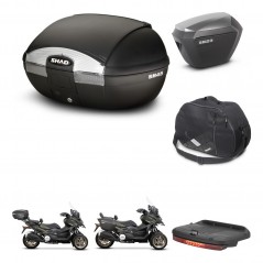 SHAD Maletas sh23 alu + soporte montaje baul SH45 accesorios KIT-474271