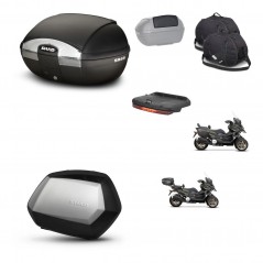 SHAD Maletas SH35 PREMIUM + soporte montaje baul SH45 accesorios KIT-474282