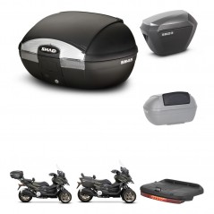 SHAD Maletas sh23 alu + soporte montaje baul SH45 accesorios KIT-474283