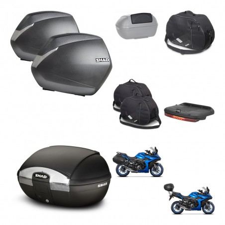 SHAD Baul SH45 + soporte montaje maletas SH36 accesorios KIT-474339