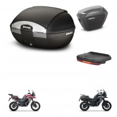 SHAD Maletas sh23 alu + soporte montaje baul SH45 accesorios KIT-474355
