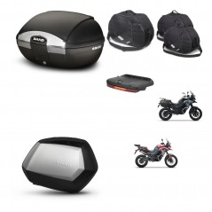 SHAD Maletas SH35 PREMIUM + soporte montaje baul SH45 accesorios KIT-474366