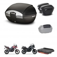 SHAD Maletas sh23 + soporte montaje baul SH45 accesorios KIT-474376