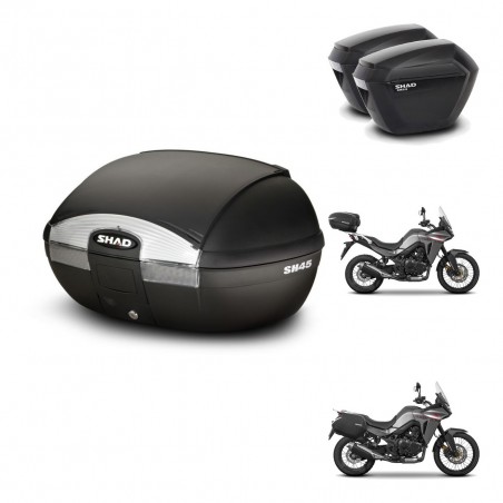 SHAD Maletas sh23 + soporte montaje baul SH45 KIT-474394