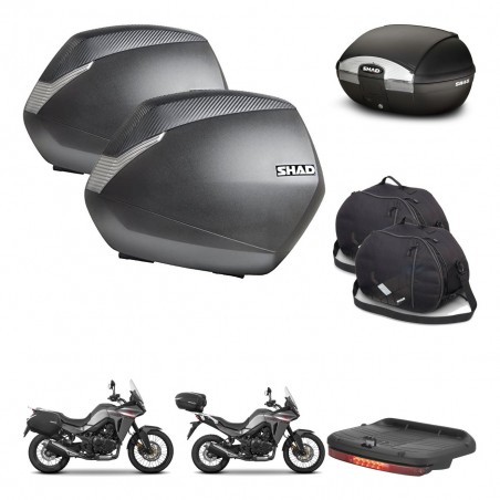 SHAD SH45 trunk + mounting bracket SH36 suitcases accessories KIT-474399