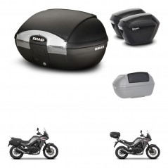 SHAD Maletas sh23 + soporte montaje baul SH45 accesorios KIT-474418