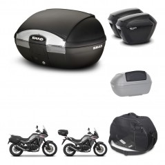 SHAD Maletas sh23 + soporte montaje baul SH45 accesorios KIT-474430