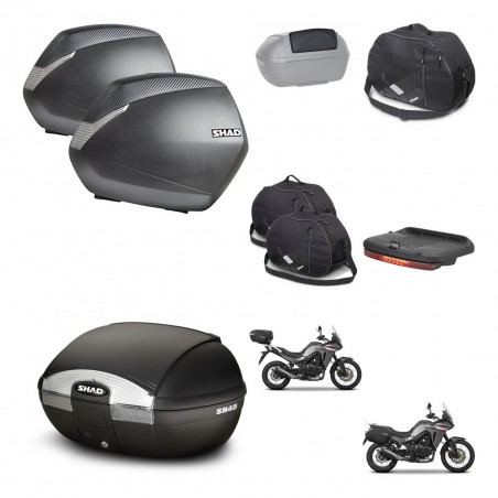 SHAD Baul SH45 + soporte montaje maletas SH36 accesorios KIT-474435