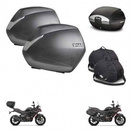 SHAD Baul SH45 + soporte montaje maletas SH36 accesorios KIT-474441