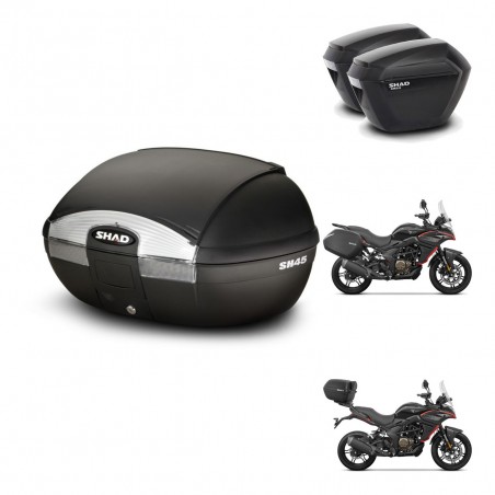 SHAD Maletas sh23 + soporte montaje baul SH45 KIT-474442