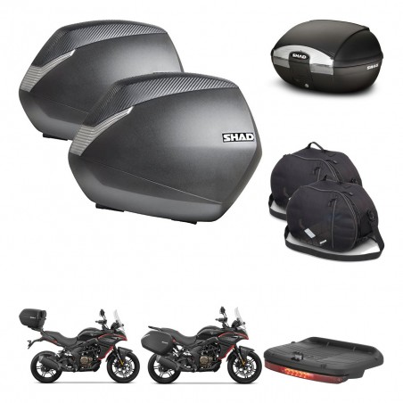 SHAD Baul SH45 + soporte montaje maletas SH36 accesorios KIT-474447