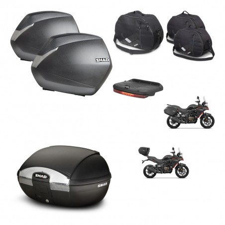 SHAD Baul SH45 + soporte montaje maletas SH36 accesorios KIT-474459