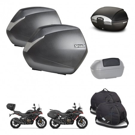 SHAD Baul SH45 + soporte montaje maletas SH36 accesorios KIT-474465
