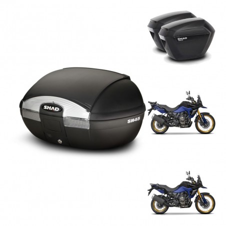 SHAD Maletas sh23 + soporte montaje baul SH45 KIT-474490