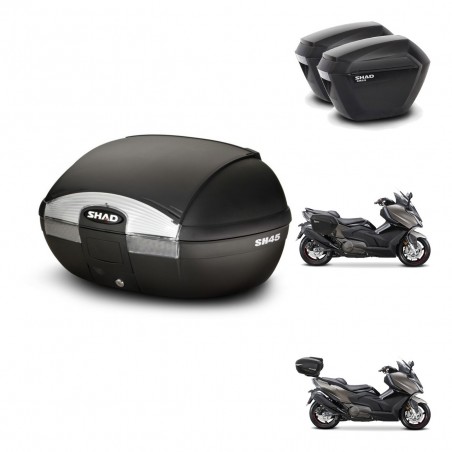 SHAD Maletas sh23 + soporte montaje baul SH45 KIT-474586