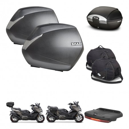 SHAD Baul SH45 + soporte montaje maletas SH36 accesorios KIT-474591