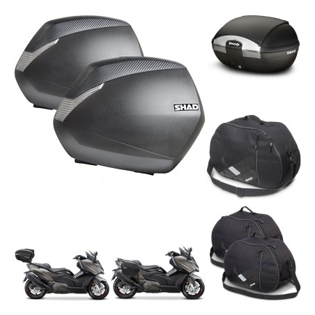 SHAD Baul SH45 + soporte montaje maletas SH36 accesorios KIT-474597