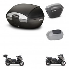 SHAD Maletas sh23 alu + soporte montaje baul SH45 accesorios KIT-474613