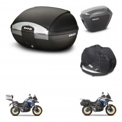 SHAD Maletas sh23 alu + soporte montaje baul SH45 accesorios KIT-474649