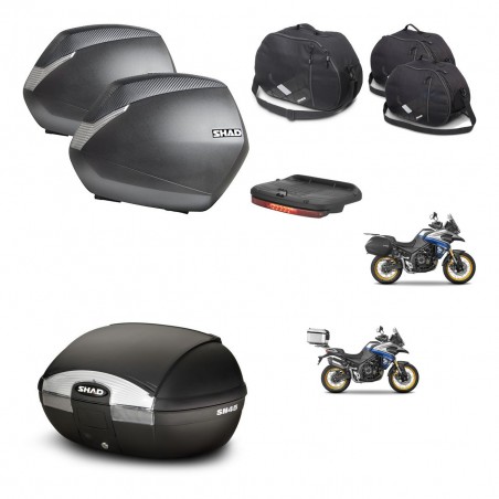 SHAD Baul SH45 + soporte montaje maletas SH36 accesorios KIT-474651