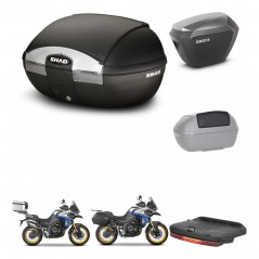 SHAD Maletas sh23 alu + soporte montaje baul SH45 accesorios KIT-474667