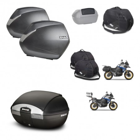 SHAD Baul SH45 + soporte montaje maletas SH36 accesorios KIT-474669