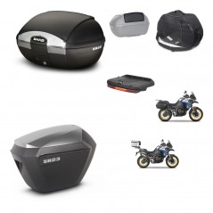 SHAD Maletas sh23 alu + soporte montaje baul SH45 accesorios KIT-474679