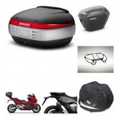 SHAD Maletas sh23 alu + soporte montaje baul SH50 accesorios KIT-474721