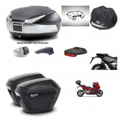 SHAD Maletas sh23 + soporte montaje baul SH48 tapa respaldo accesorios KIT-475504