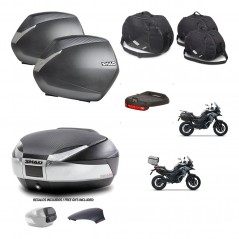 SHAD Baul SH48 tapa respaldo + soporte montaje maletas SH36 accesorios KIT-475527