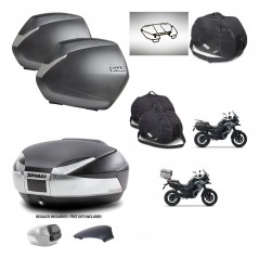 SHAD Baul SH48 tapa respaldo + soporte montaje maletas SH36 accesorios KIT-475545