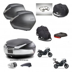 SHAD Baul SH48 tapa respaldo + soporte montaje maletas SH36 accesorios KIT-475551