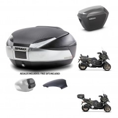 SHAD Maletas sh23 alu + soporte montaje baul SH48 tapa respaldo KIT-475561