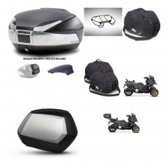 SHAD SH35 PREMIUM suitcases + mounting bracket SH48 trunk backrest cover accessories KIT-475596