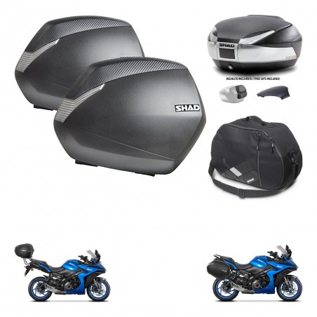 SHAD Trunk SH48 backrest cover + mounting bracket SH36 suitcases accessories KIT-475616