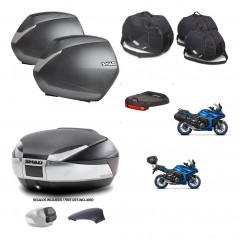 SHAD Trunk SH48 backrest cover + mounting bracket SH36 suitcases accessories KIT-475623