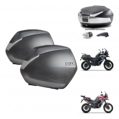 SHAD Baul SH48 tapa respaldo + soporte montaje maletas SH36 KIT-475652